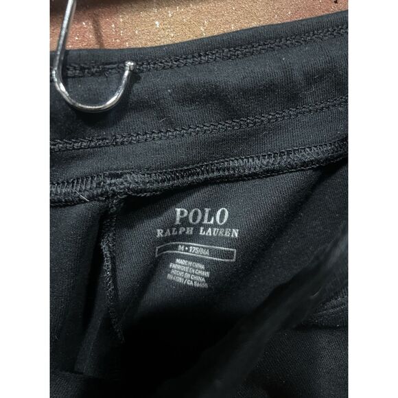 Polo Ralph Lauren Mens Black Jogger Sweatpants Size Medium Pull On - Picture 3 of 4